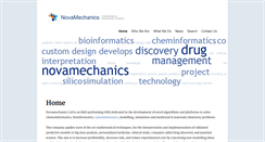 Desktop Screenshot of novamechanics.com